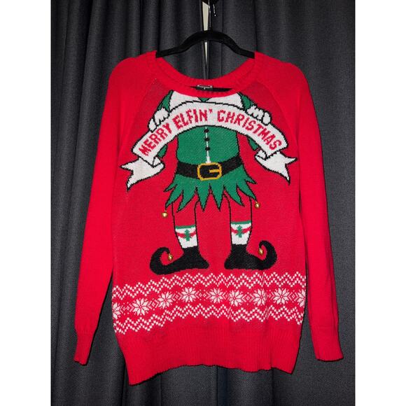 Ugly Christmas Sweater Xmas Size Small - Picture 1 of 3